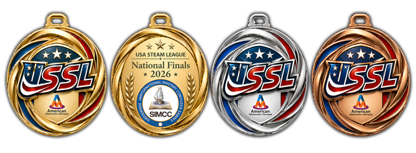 USA STEAM League medals